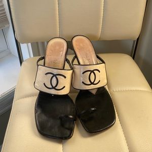 Chanel Heeled Sandals